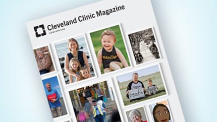 Cover of Cleveland Clinic Magazine