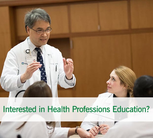 Health Professions Education | Cleveland Clinic